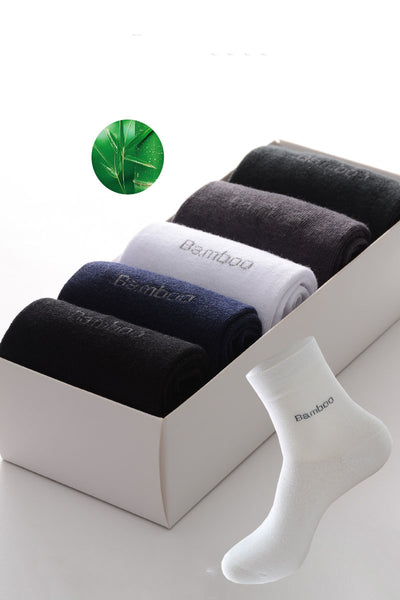 Calcetines Deportivos de Fibra de Bambú para Hombre - Transpirables y Desodorizantes - Image 3