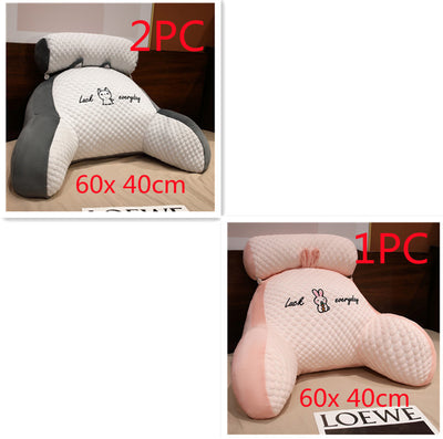 Cojín de Apoyo Lumbar Triangular - Almohada de Lectura y Respaldo para Sofá, Cama y Oficina - Image 42