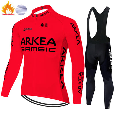 Jersey de Ciclismo Corto con Babero Térmico - Image 9