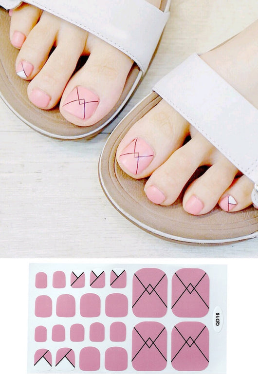 Calcomanías Decorativas para Uñas de Pies - Diseños Lindos Resistentes al Agua - Image 10