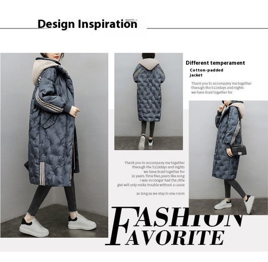 Abrigo Suelto Acolchado Estilo Coreano para Mujer - Image 13