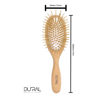 Dural Cushion Brush with Extra Long Wooden Pins - Tekeno