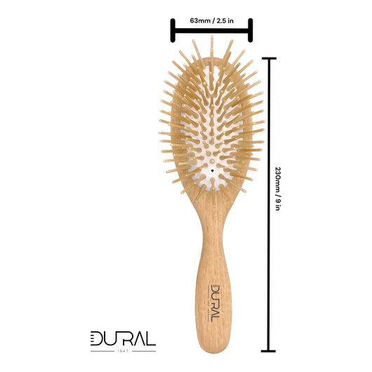 Dural Cushion Brush with Extra Long Wooden Pins - Tekeno