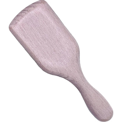Dural Wooden Paddle Brush small Beech Wood Plastic pins with ball tips - Tekeno