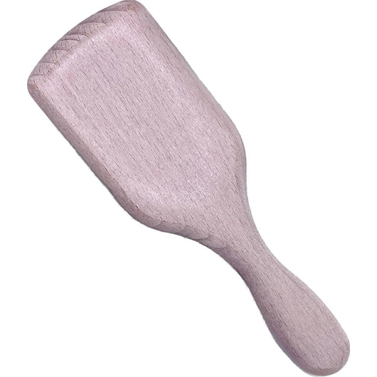 Dural Wooden Paddle Brush small Beech Wood Plastic pins with ball tips - Tekeno