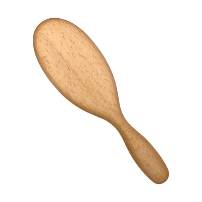 Dural Beech Wood rubber cushion hair brush with wild boar bristles and styling pins - Tekeno