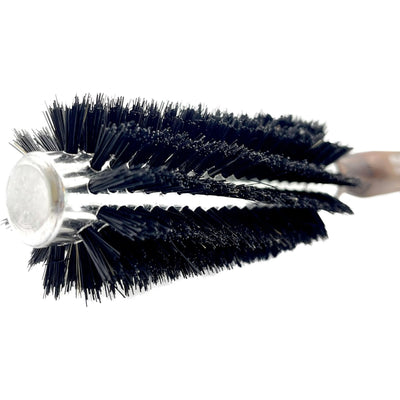 Dural Hair Brush 12 Rows Wood/Steel Pure Wild Boar Bristles - Tekeno