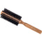 Escova de Cabelo Redonda Dural RoundStyler 14 Fileiras de Madeira com Cerdas Puras de Javali
