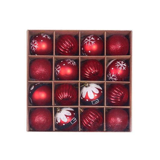 Bolas de Navidad Decorativas - Adornos para Árbol en Rojo, Oro, Plata y Azul - Image 9