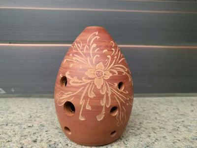 Xun Ancestral de Siete Estrellas - Instrumento de Cerámica Taoxun de 8 Orificios - Image 13