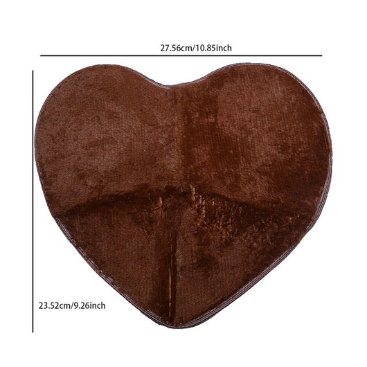 Tapete de Lana y Seda en Forma de Corazón para Dormitorio - Image 22