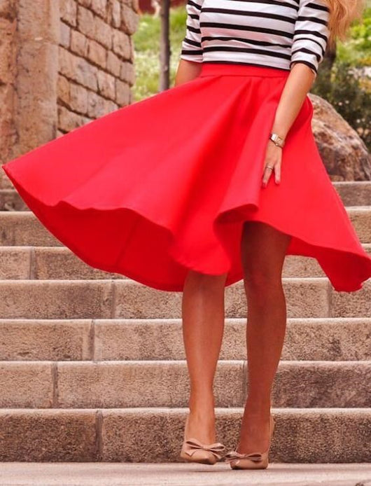 Falda de Talle Alto TANA - Elegancia y Comodidad