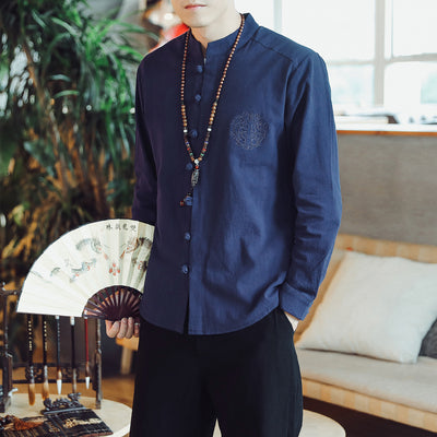 Camisa de Algodón con Bordado Artesanal - Image 3
