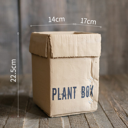 Maceta Creativa de Papel Cemento para Plantas de Interior y Balcón - Image 8