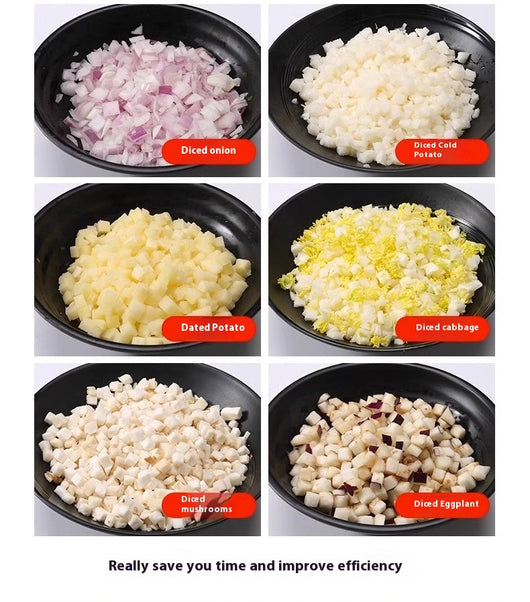 Cortadora Comercial de Verduras Automática Multifunción - Image 8