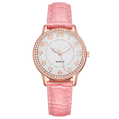 Reloj de Cuarzo Luminoso para Mujer con Diamantes y Correa Elegante - Image 6