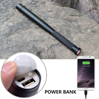 Linterna LED Recargable con Batería 18650 y Función Power Bank - Image 3