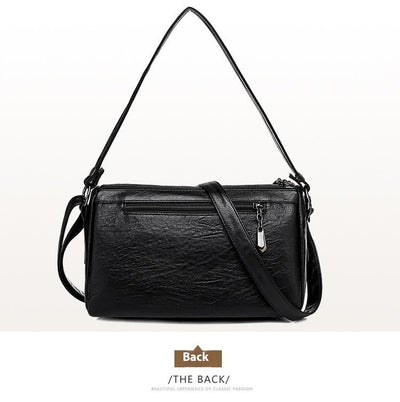 Bolso Bandolera de Cuero PU Texturizado Suave - Image 18
