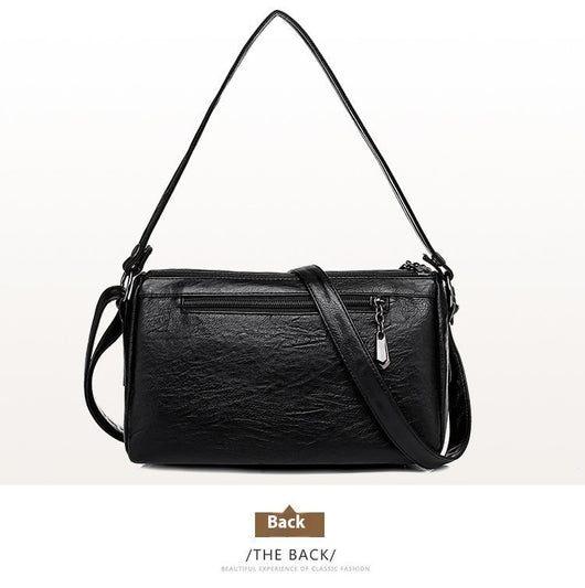 Bolso Bandolera de Cuero PU Texturizado Suave - Image 18