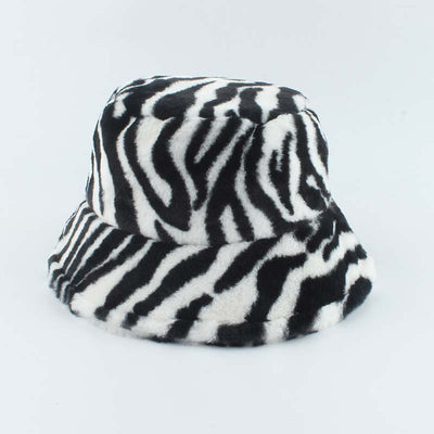 Gorro Pescador de Terciopelo Imitación Visón con Ala Corta - Image 4