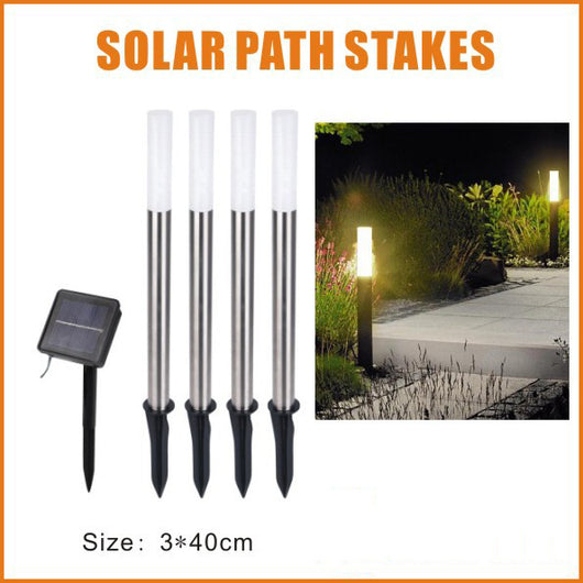 Lámpara Solar Decorativa con Tubo Insertable