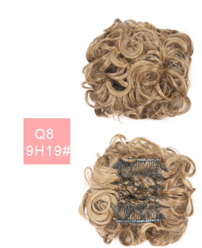 Moño Postizo de Fibra Sintética Resistente al Calor - Cabello de Seda Artificial - Image 27