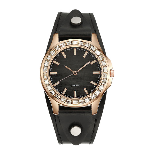 Reloj de Lujo Ligero con Pulsera de Diamantes Completa para Mujer - Image 7