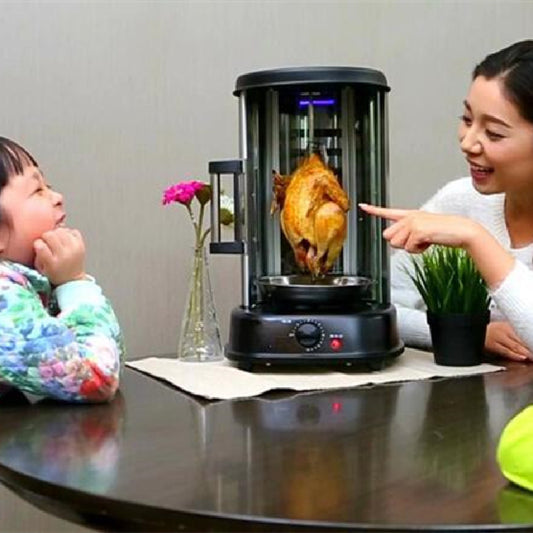 Asador Eléctrico Indoor para Pollo a la Rotonda sin Humo