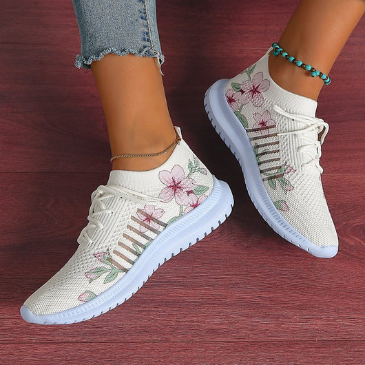Zapatillas Running Mujer Mesh Flyknit Casual - Image 2