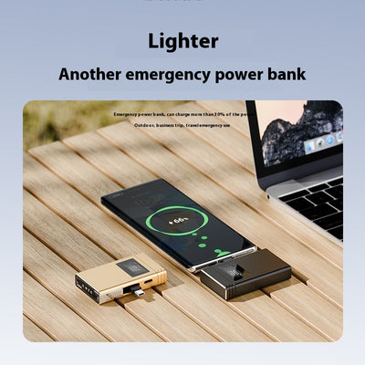 Encendedor Electrónico USB con Power Bank Dual - Diseño Metálico Premium - Image 2