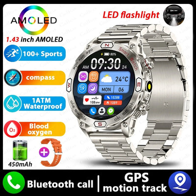 Reloj Inteligente HD AMOLED con Llamadas Bluetooth y Modo Deportivo - Image 7