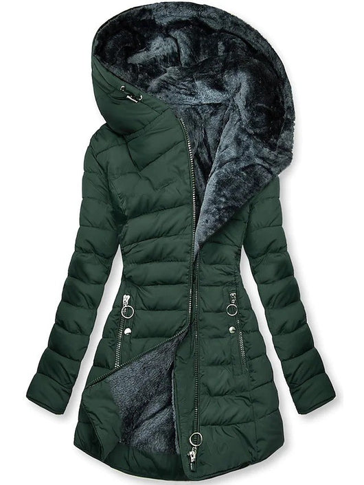 Abrigo Acolchado Slim Fit con Capucha - Image 18