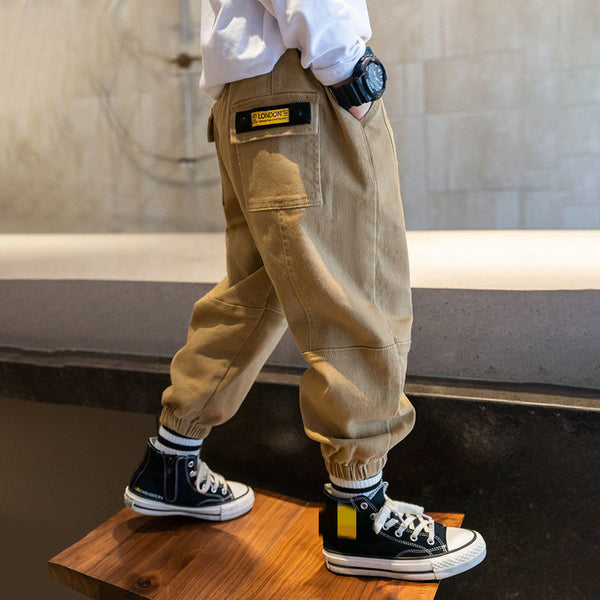Pantalones Tipo Overol para Niños y Adolescentes