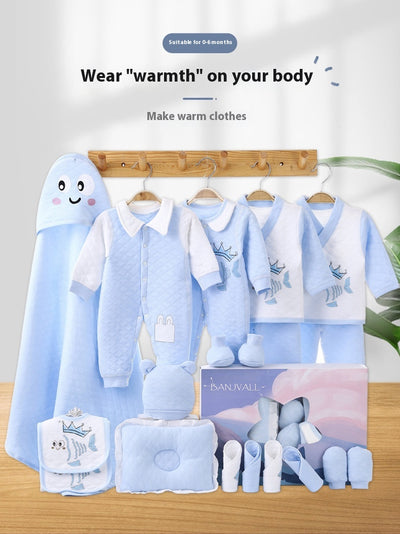 Set de Ropa de Algodón para Recién Nacido - Colección Otoño Invierno - Image 17