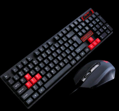 Kit Teclado y Ratón Mecánico para PC Gaming y Oficina