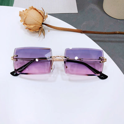 Gafas de Sol Degradadas sin Aro para Mujer - Image 13