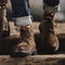 Botas Martin Retro Workwear de Caña Media Estilo Británico para Hombre