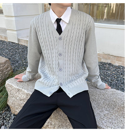 Suéter Tejido de Punto Entallado para Hombre y Mujer - Image 11