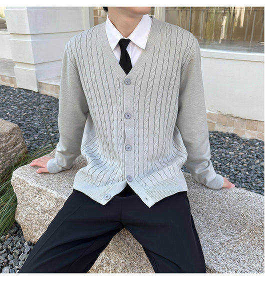 Suéter Tejido de Punto Entallado para Hombre y Mujer - Image 11