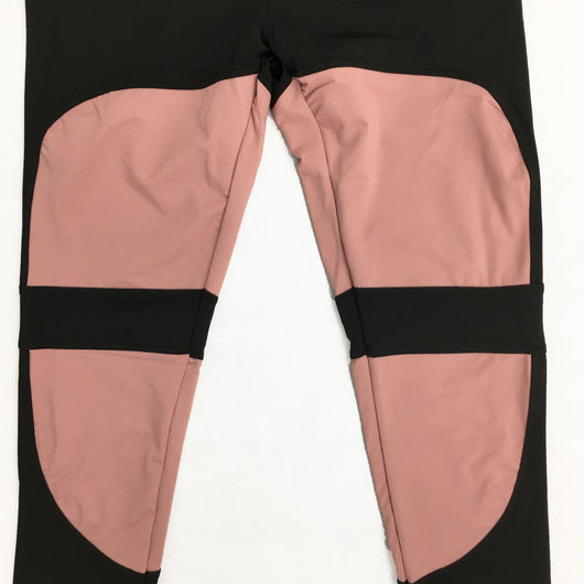 Pantalones de yoga para mujer con panel de malla - Image 20
