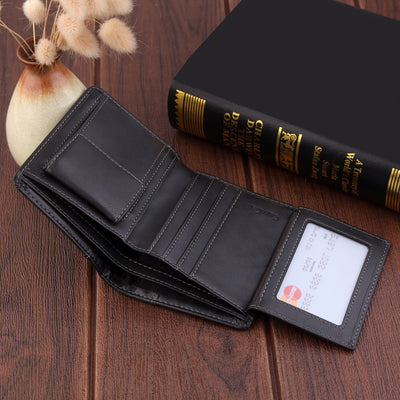 Billetera Corta para Hombre Multi-Tarjeta con Cierre de Botón - Image 10