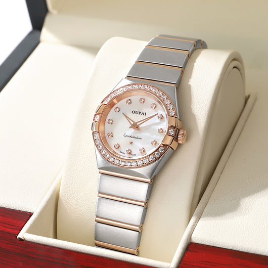 Reloj Constellation Mujer Elegante - Correa Fina Impermeable - Image 6