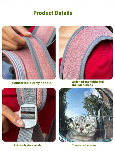 Bolsa de Transporte para Mascotas Grande con Correa - Resistente a Arañazos y Plegable - Image 22