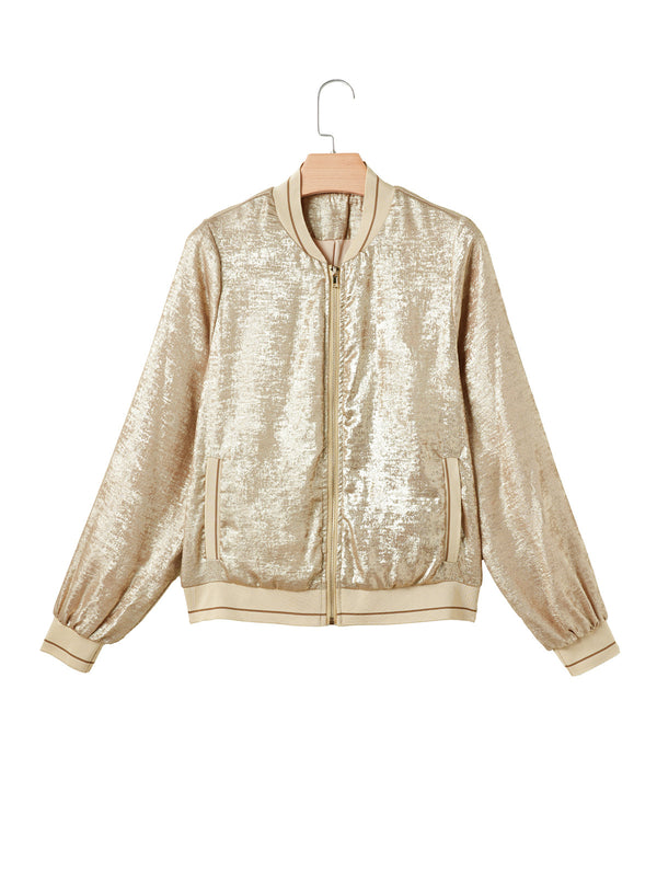 Chaqueta Casual de Bolsillos Múltiples para Mujer - Colores Sólidos - Image 6