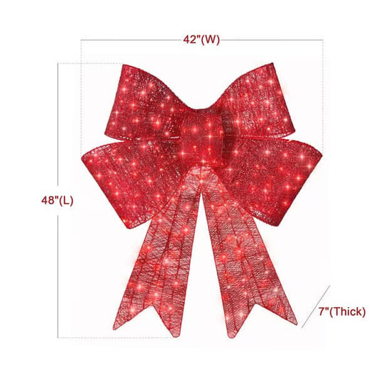 Moño Navideño Luminoso Decorativo - Image 10