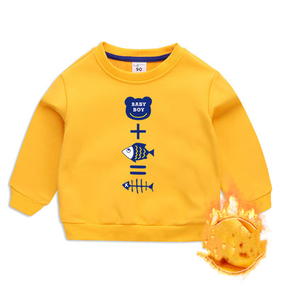 Suéter Acolchado para Niño con Forro de Terciopelo - Image 14