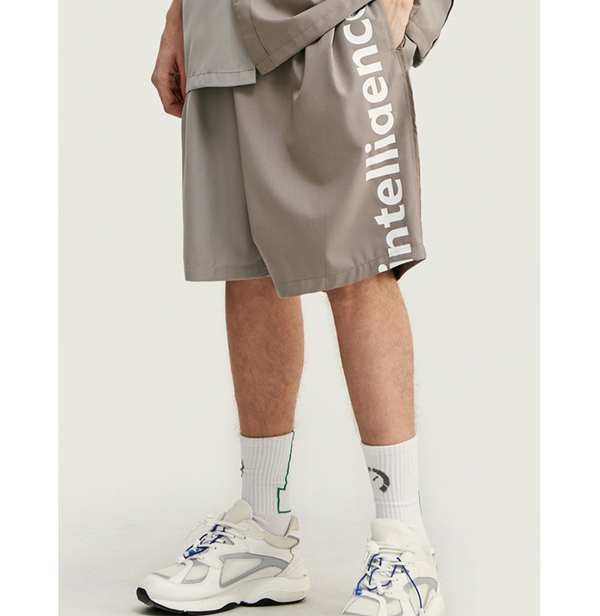 Pantalones con Estampado Inglés y Costuras en Bloques de Color