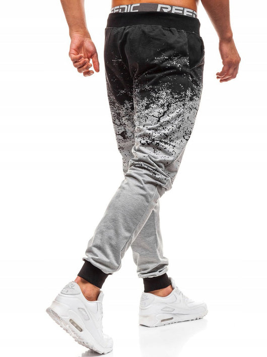 Pantalones Slim Estilo Europeo con Degradado Floral - Moda Urbana - Image 3