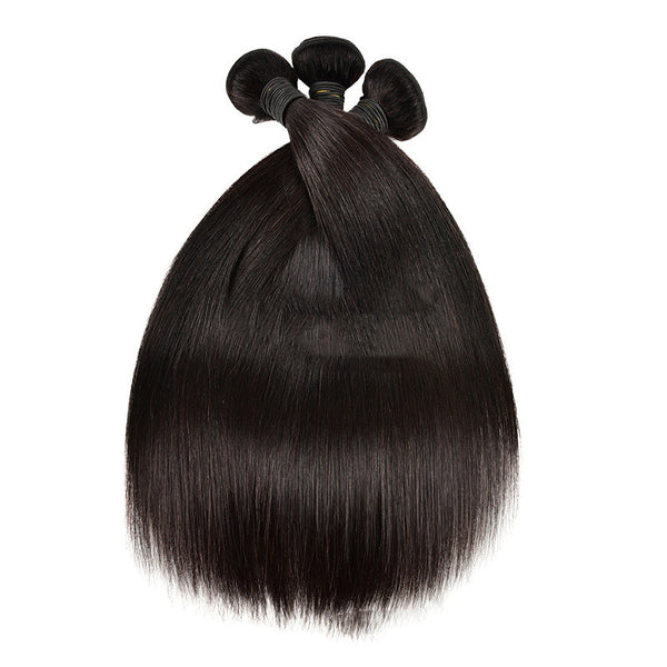 Peluca de Cabello Natural Xu Chang - Flequillo Degradado Color Natural