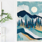 2abstract Mountain Peak 65 X 90